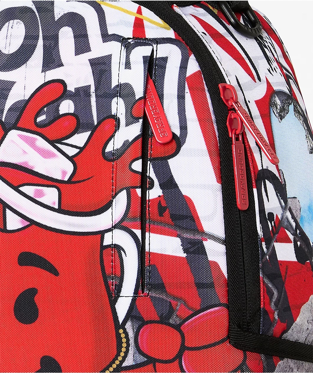 Sprayground x Koolaid Man Street Backpack🔥New Black Bookbag Large School Bag