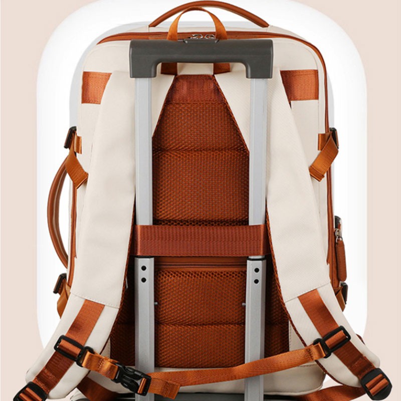Expandable 15.6″ Laptop Backpack Business Travel Bag Large Capacity USB Charging