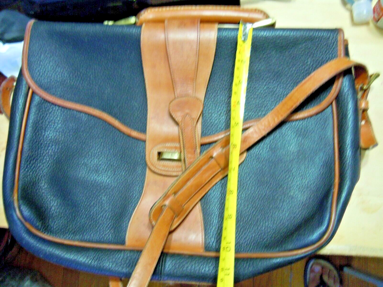 Vintage Dooney & Bourke Laptop / Briefcase Messenger USA #3 (on sale)