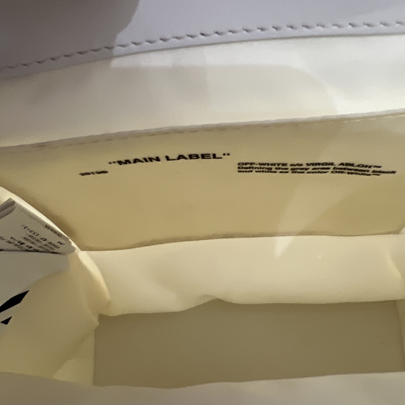 OFF White BACKPACK Virgil Abloh Work Wear White Ivory Women