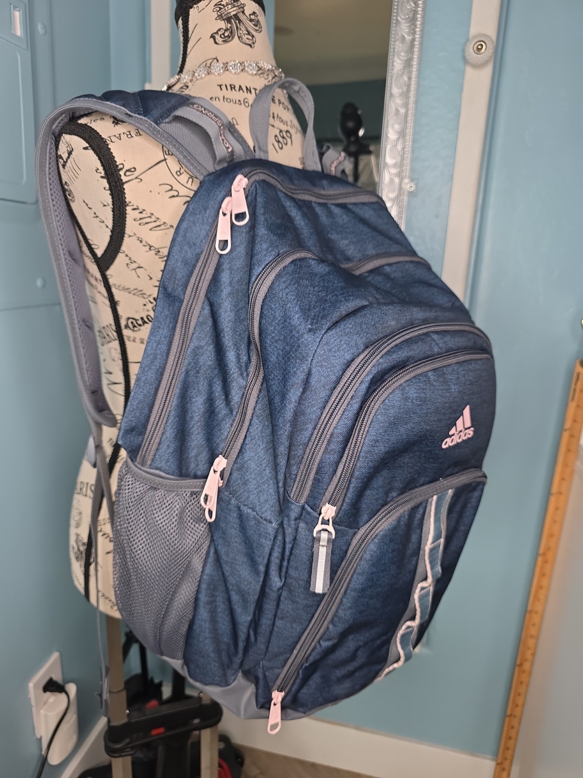 Adidas Prime 7 Backpack Brasilia Student Hustle Sport Classic