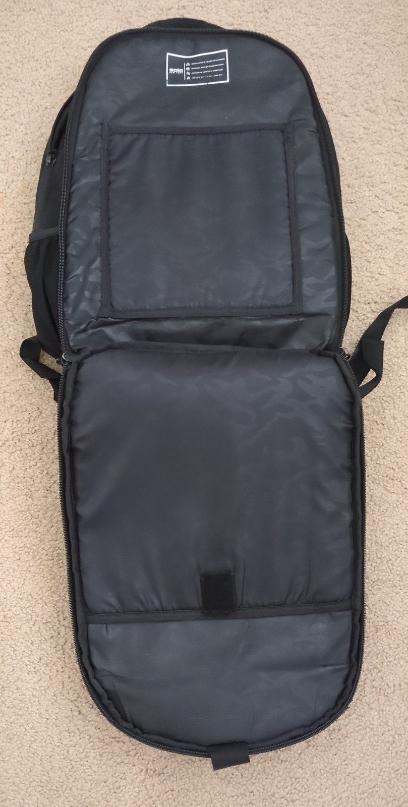 Solo New York Black 15.6″ Laptop Backpack, Great Condition
