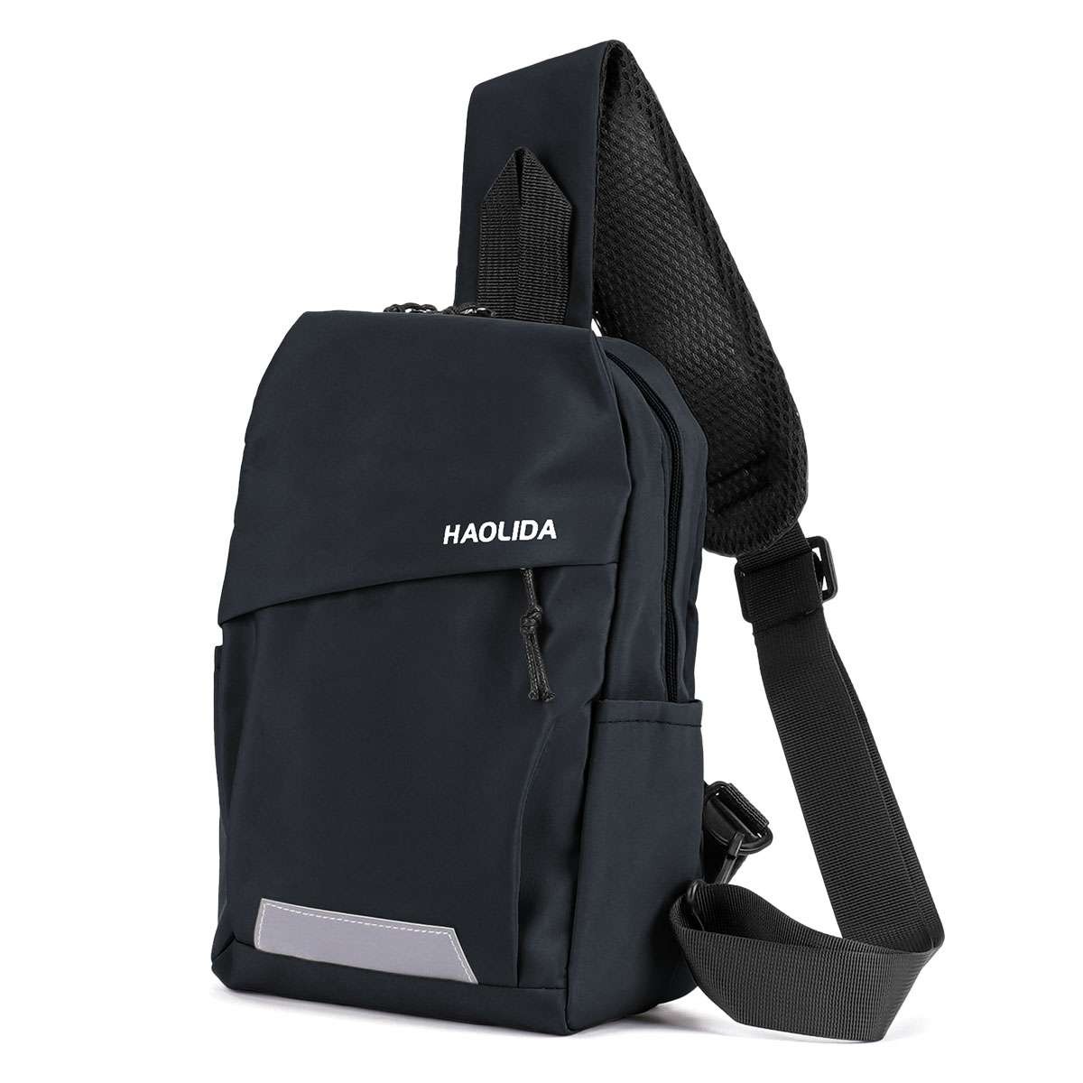 Men Sports Chest Sling Shoulder Bag Cross Body Fanny Pack Sports Travel Backpack