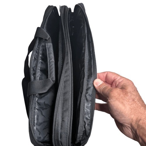 Solo New York Men’s GRV330-4 Notch Laptop Detachable Strap Briefcase Black