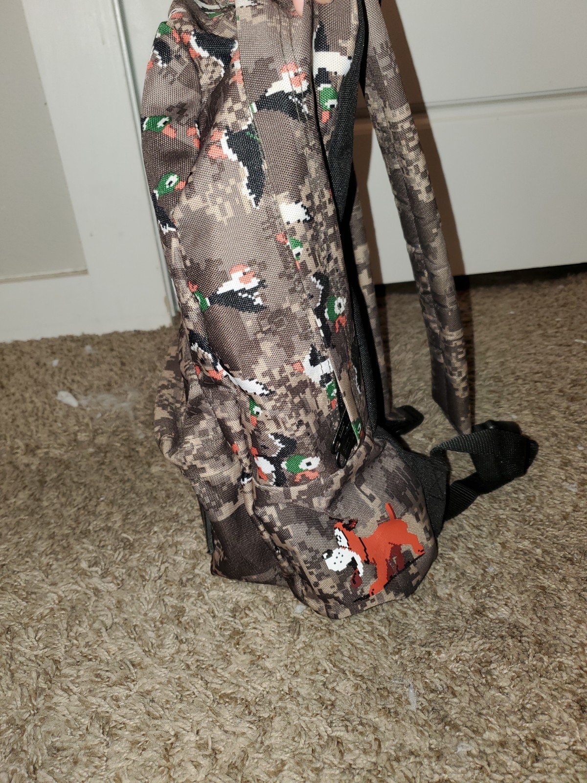 Vans X Nintendo Men’s old Skool II Duck Hunt Camo Backpack Bag