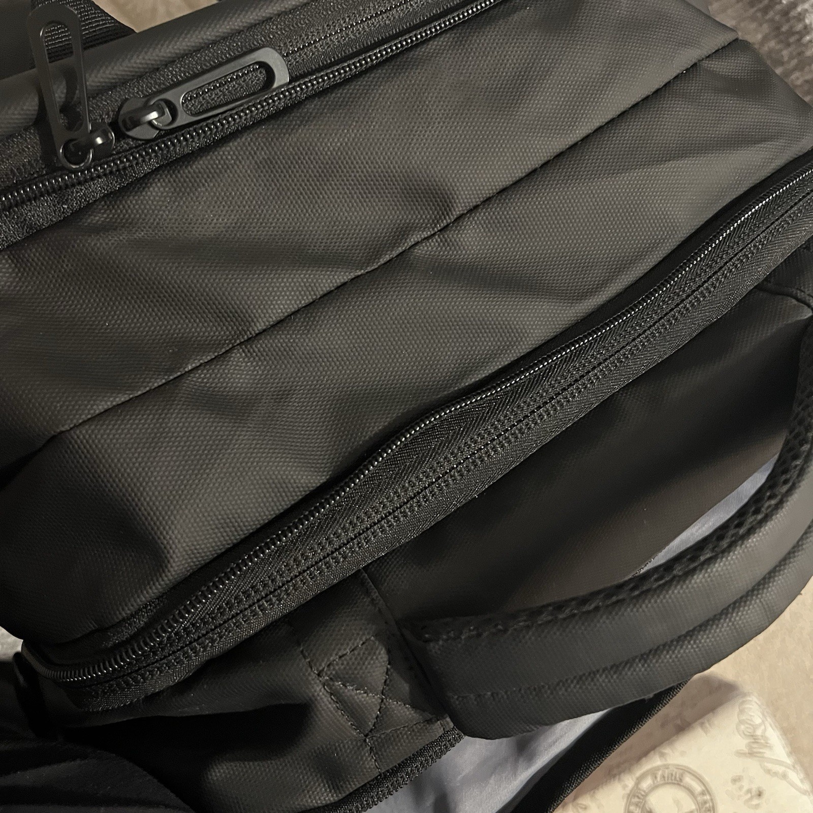 BANGE Expandable Travel Backpack 35L USB Laptop Carry On Black Waterproof Bag