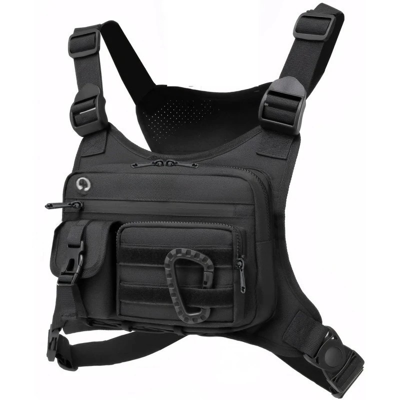 Outdoor Sports Chest Bag Running Cycling EDC Vest Pack Crossbody Unisex