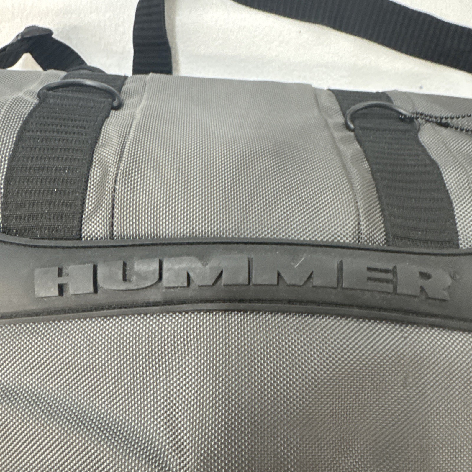 HUMMER MESSENGER LAPTOP COMPUTER SHOULDER BRIEFCASE BAG 17×14 clean