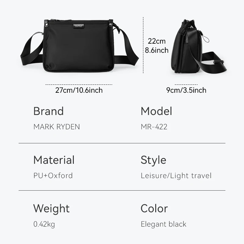 Mark Ryden Travel Messenger Bag designer luxury bag for 7.9inch ipad and game