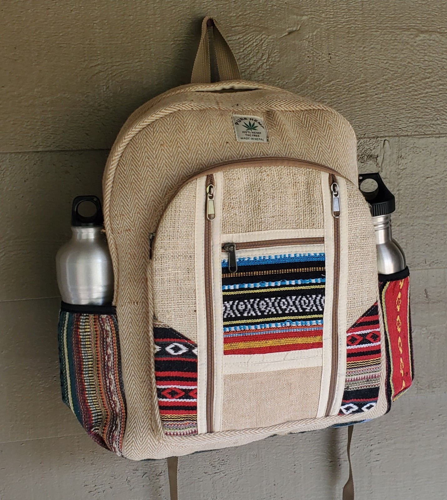 Large Pure Hemp Backpack