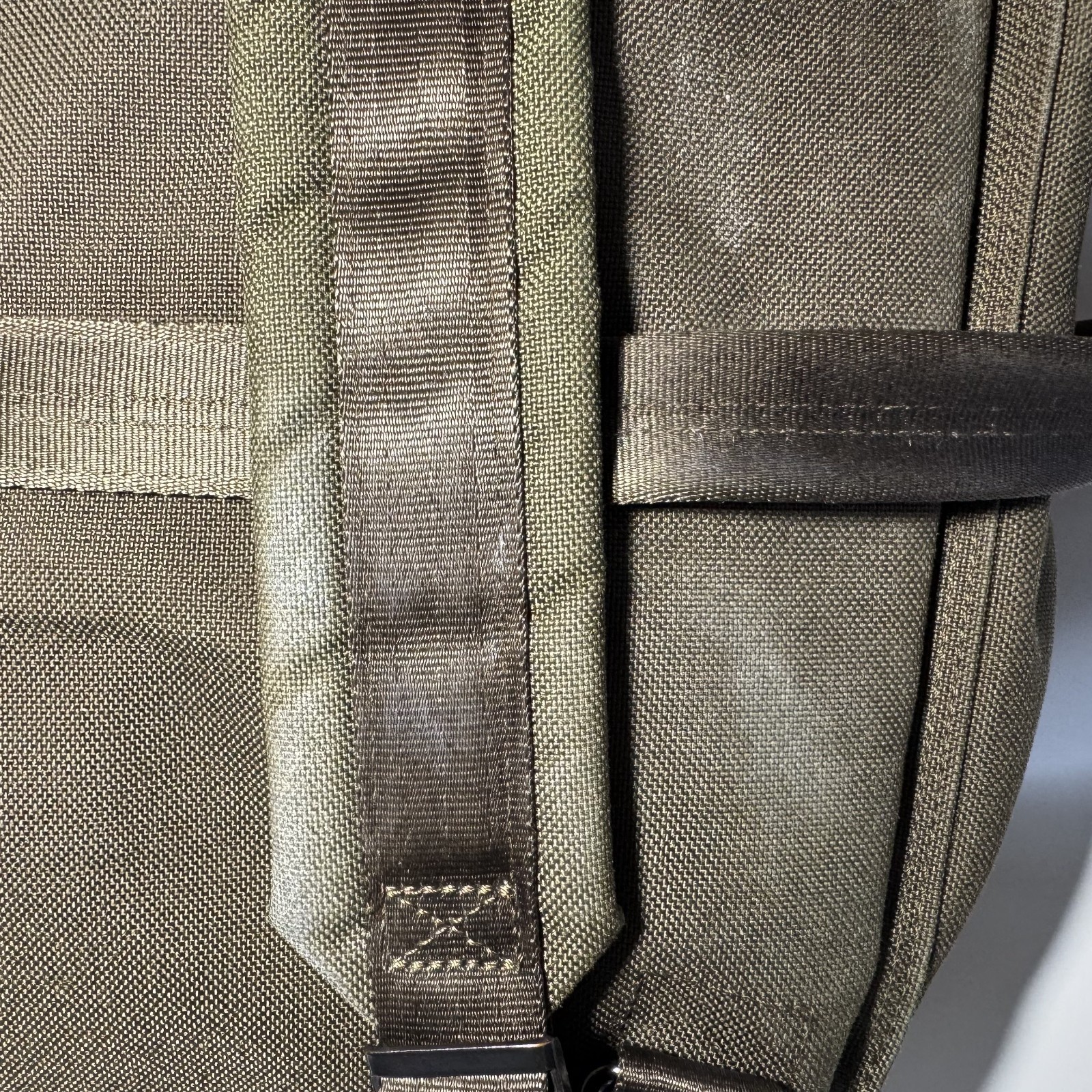 PORTER TENSION 3-Way Briefcase Backpack Olive Green Cordura Nylon Yoshida Japan
