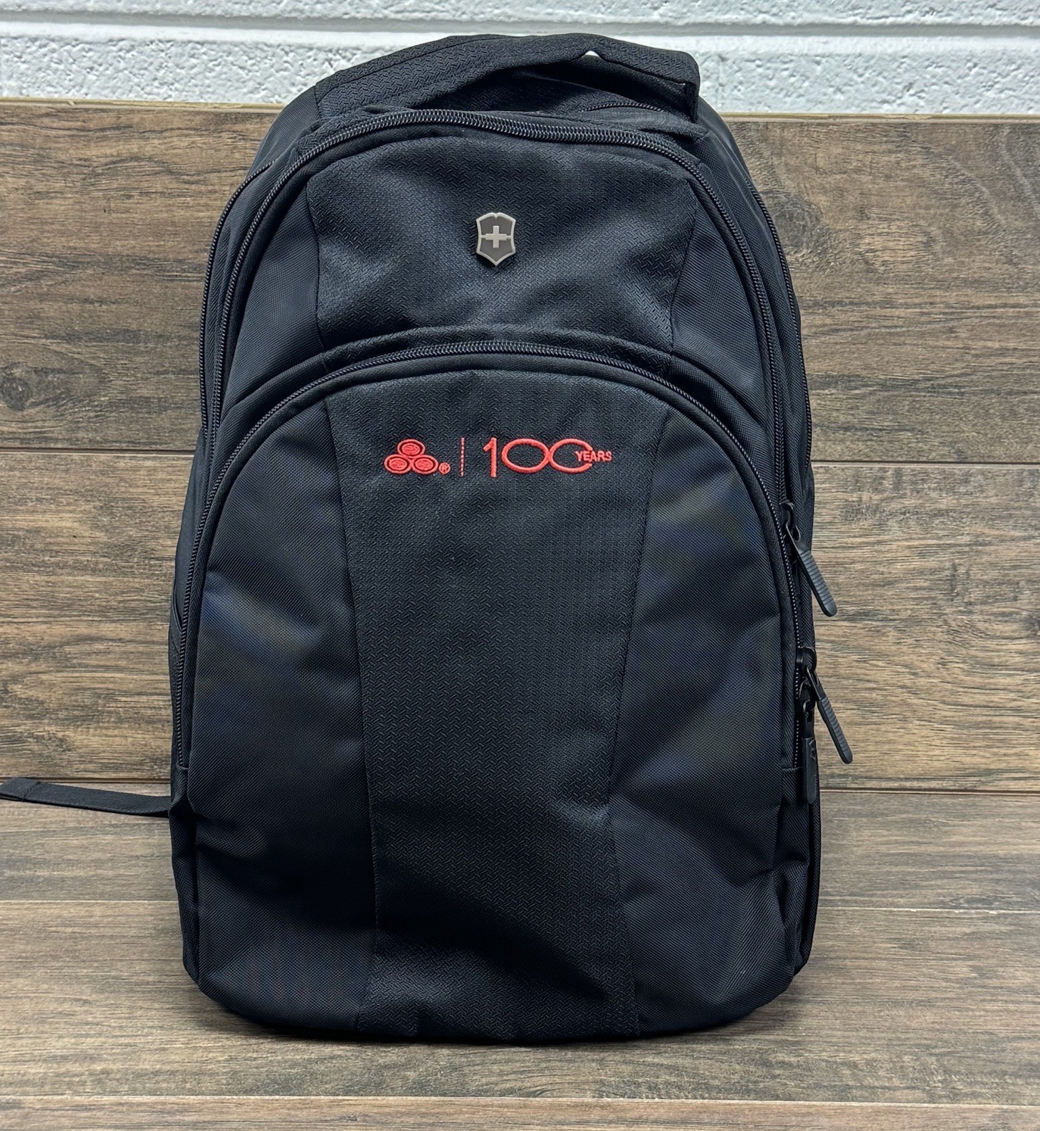 Victorinox Swiss Army Backpack Black State Farm 100 Years Travel Laptop Commute