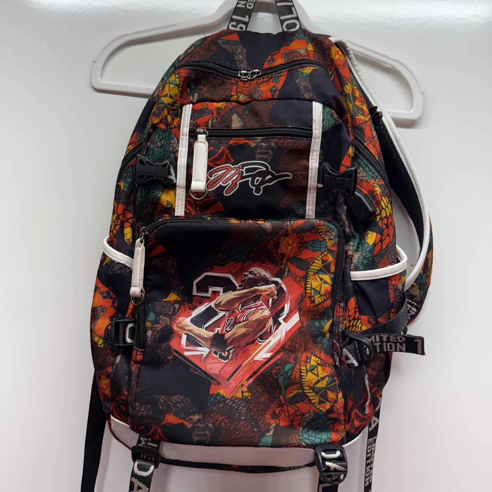 Micheal Jordan Limited Edition Aolida Backpack See Description