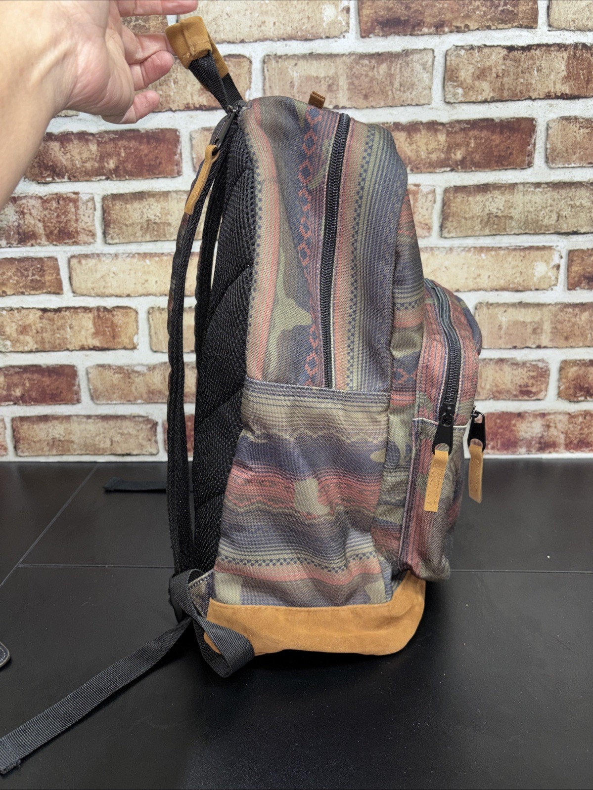 Yellowstone Sturdy Backpack for Travel Classic Logo Aztec/ Cowboy