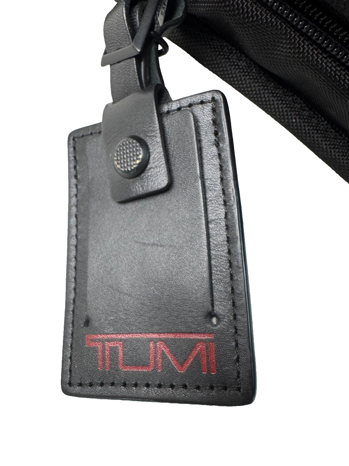 TUMI T-Pass Briefcase Expandable Laptop Document Black Bag No strap EUC
