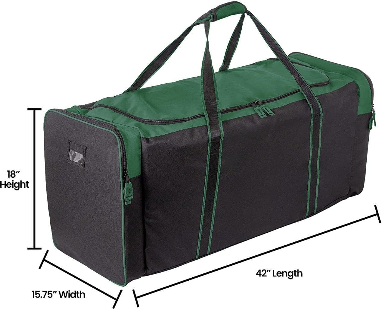 Jetstream Heavy Duty Multi Pocket Large Sports Gym Equipment 3-Pocket Travel Duf