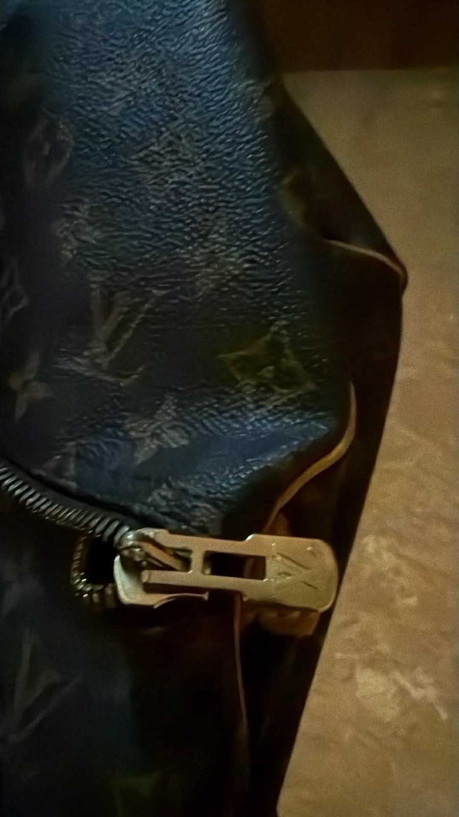 LOUIS VUITTON Keepall 55 Monogram Canvas Brown PVC Brown from Japan