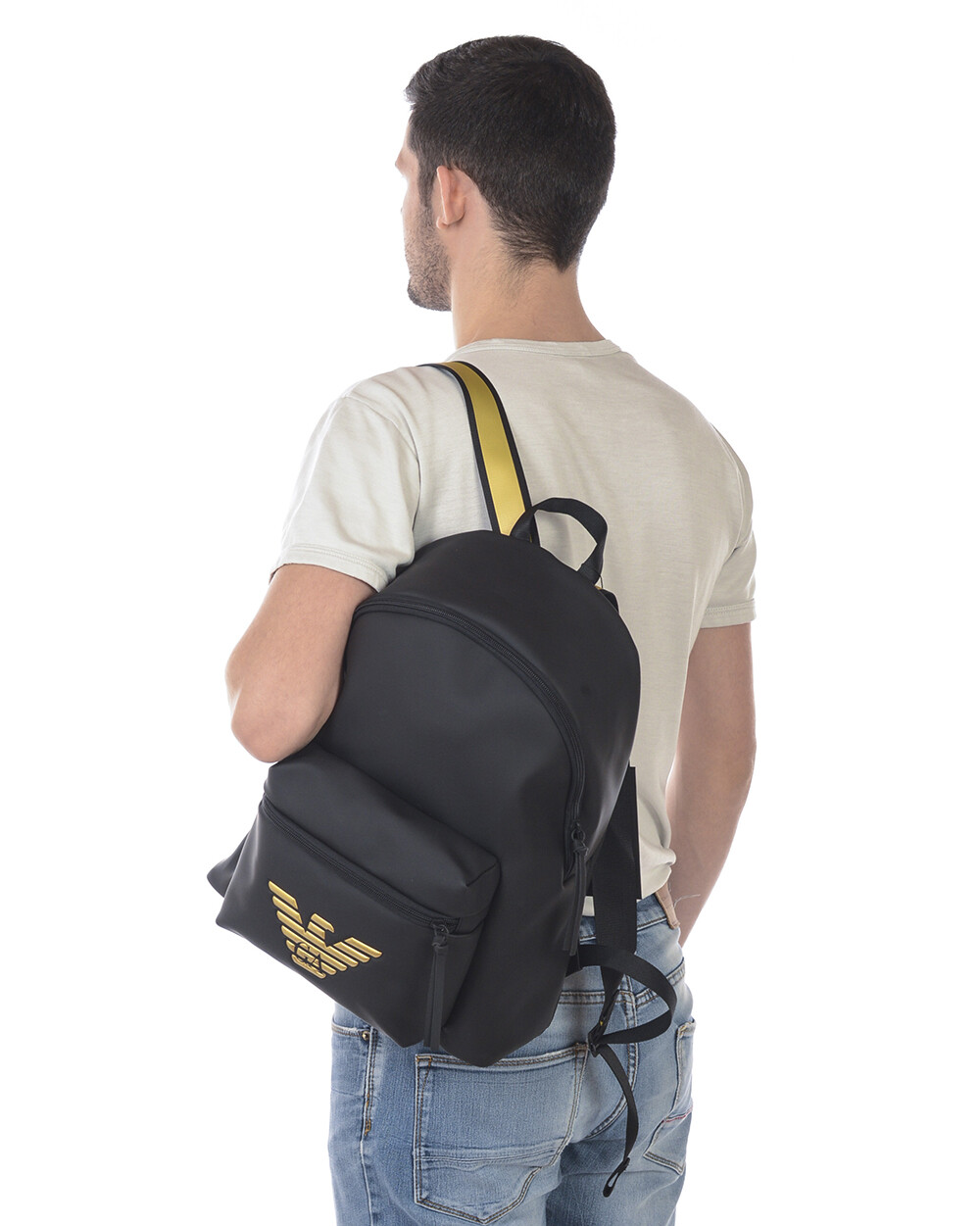 Emporio Armani Bag MADE IN ITALY Man Black Y4O239 YI38V 84160 Sz. U MAKE OFFER