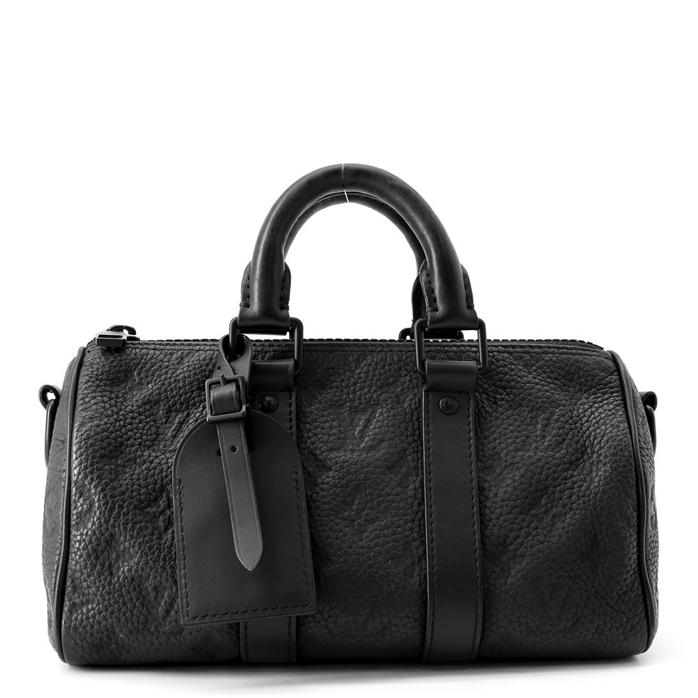 LOUIS VUITTON Keepall Bandouliere Size 25 Monogram・Taurillon Noir M20900