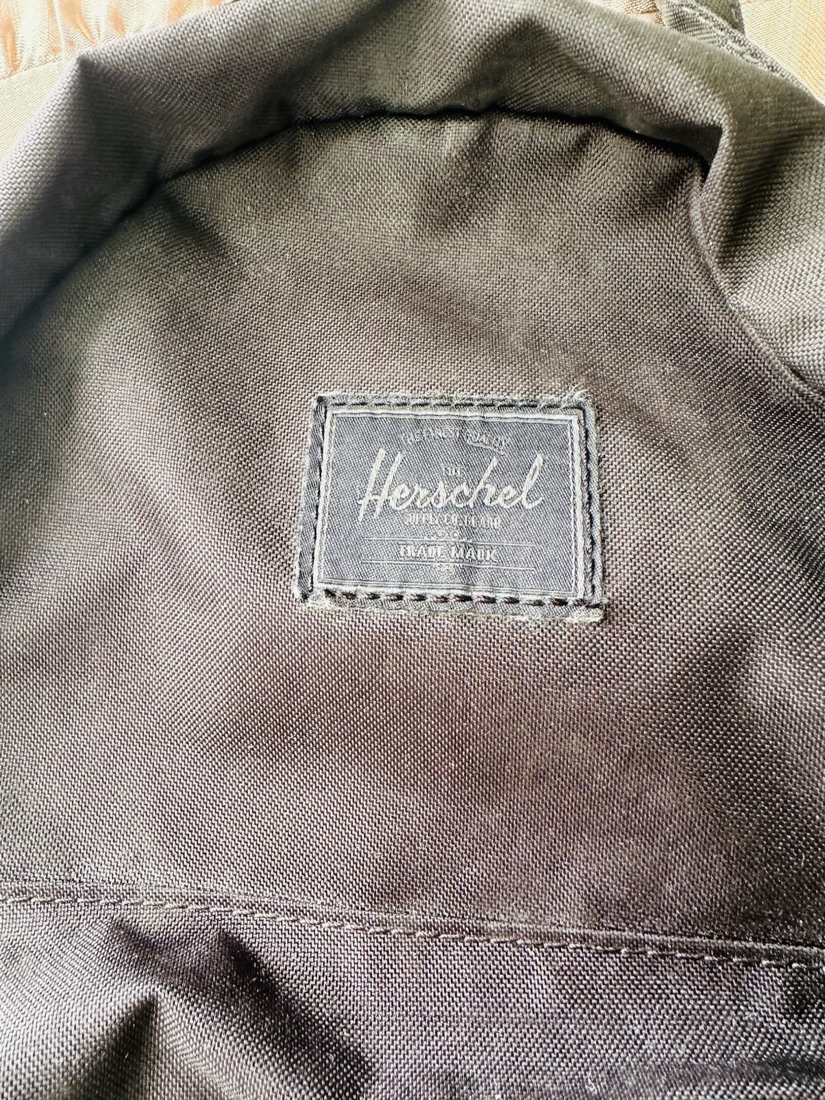 Herschel Supply Co. Backpack-Mini Black Nova-Zip Logo Adjustable Straps