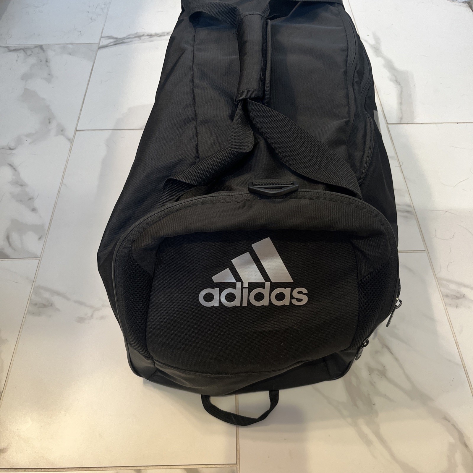 adidas Team Issue 2 Medium Duffel Bag Team Black One Size NEW FREE SHIPPING