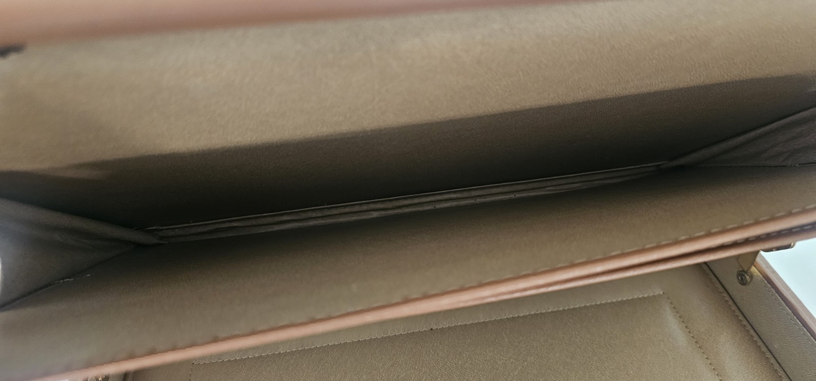 HIT Leather Briefcase, 17″ x 12″ x 2 1/2″