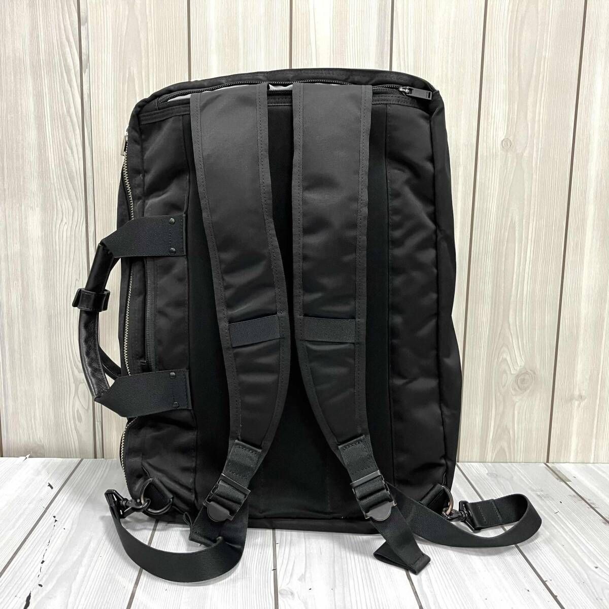 Authentic PORTER Yoshida Bag Lift Briefcase Backpack Black 30cm x 43cm x 14cm Da