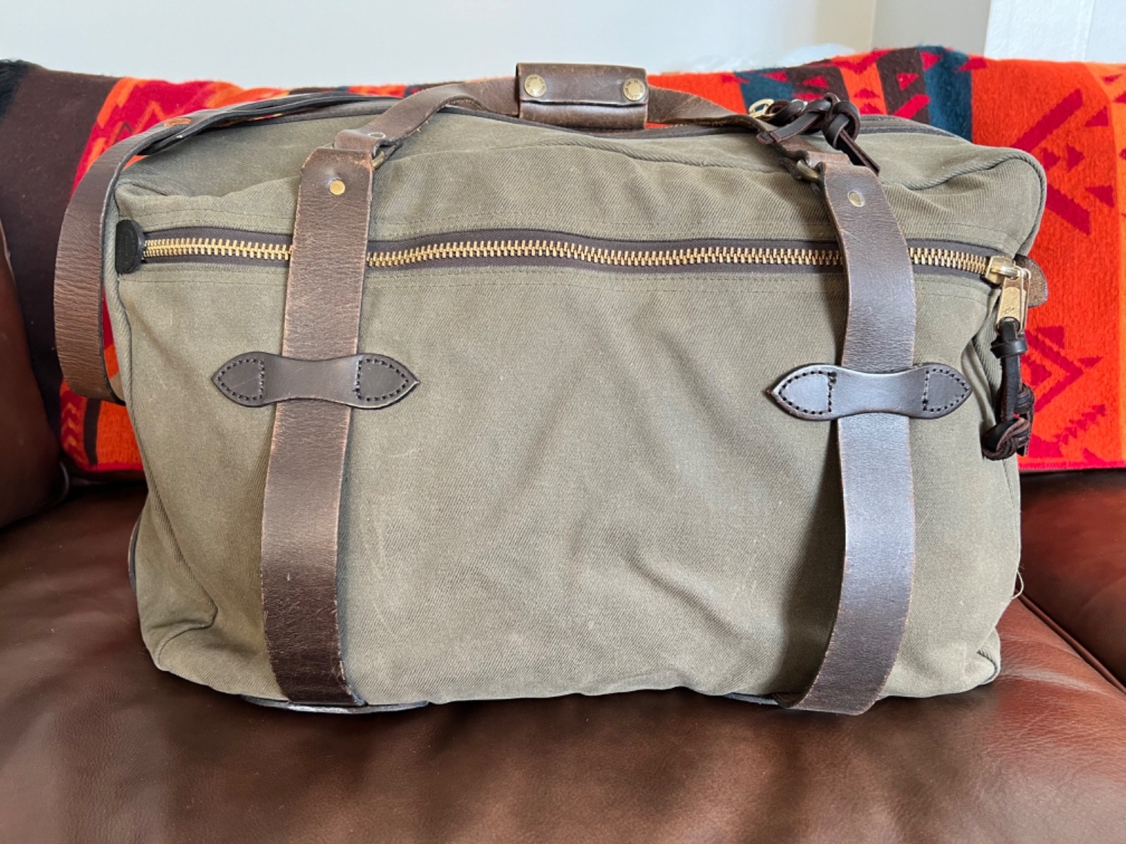 Filson Pullman 243 Large, 90’s Talon Era, Rare Find in Otter Green, Made in USA