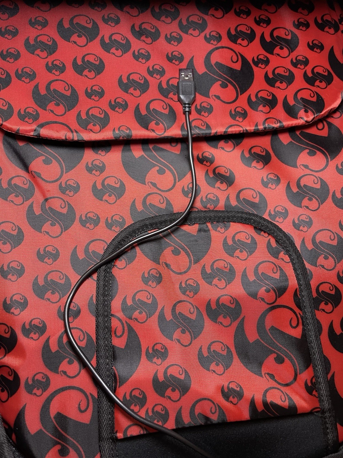 Tech N9ne Strange Music VIP Tour Backpack Exclusive Black NEW WITH TAGS