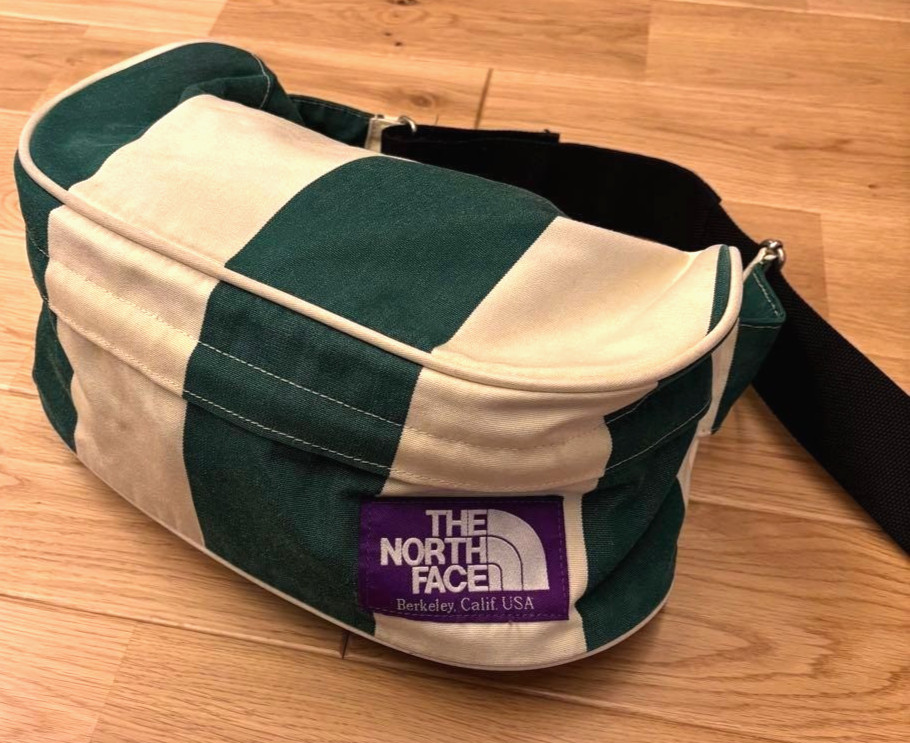 THE NORTH FACE Purple Label Body Bag/Waist Bag Green, Beige JAPAN