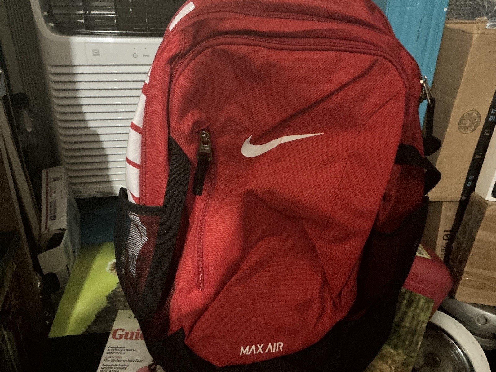 Nike Red Max Air size SmALL Backpack 🎒
