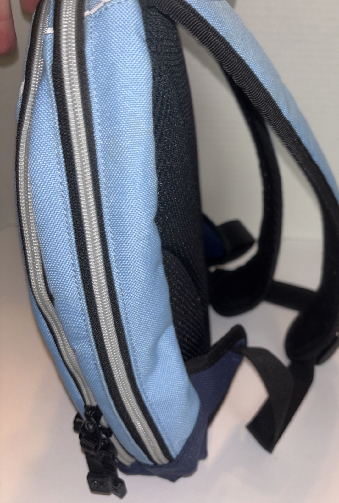 Vintage Fox Racing Men’s Backpack Two Tone Blue Adjustable Strap