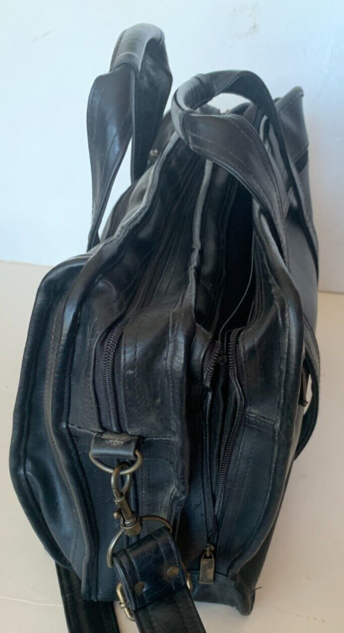 COMP-U-POUCH Tech Organizer Laptop Executive Messenger Travel Bag BY HIT