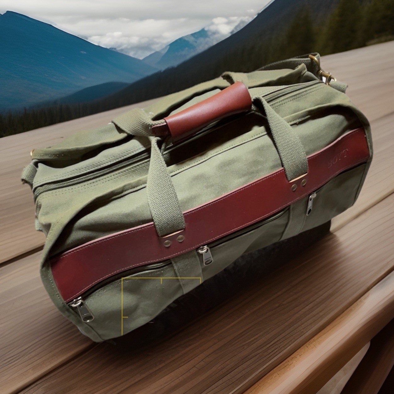 BOYT HARNESS OD GREEN ULTIMATE SPORTSMAN’S DUFFEL 25″ NWOT