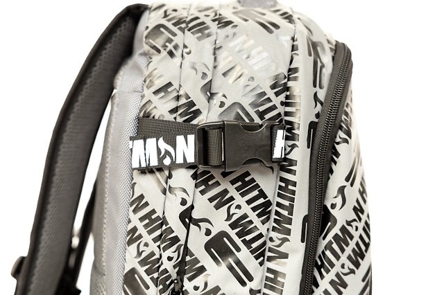 Hitman Utility backpack, 3M reflective Hitman print interior and exterior