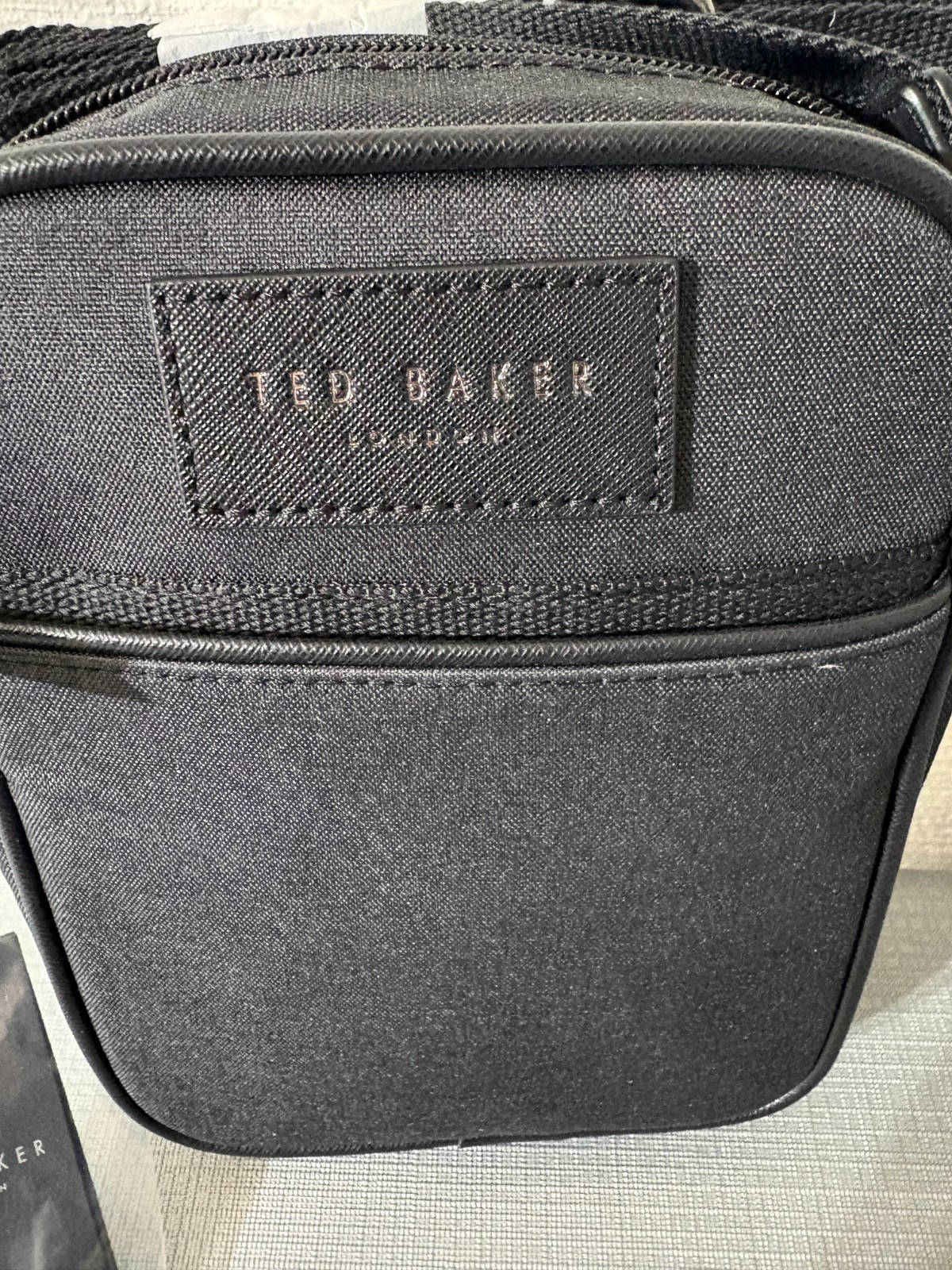 Great Gift ! ~ TED BAKER Mini Flight Bag in Black MSRP$109