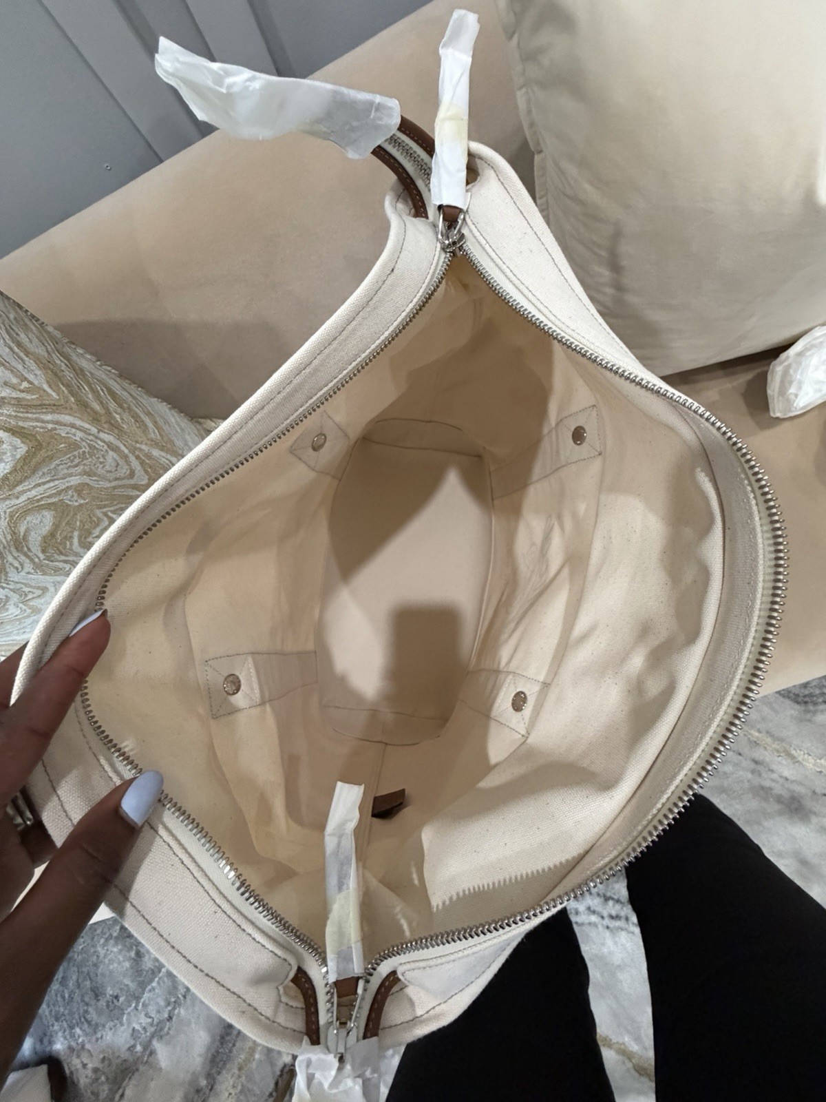 Gucci Large Printed Tote Bag