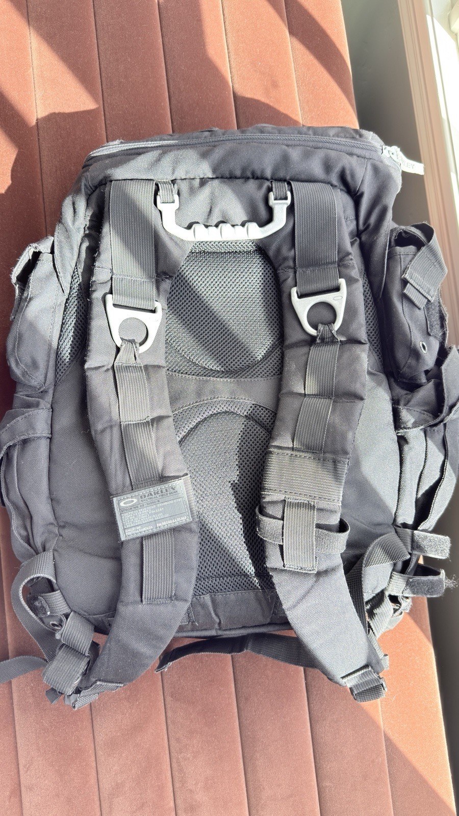 oakley mechanism Tactical backpack Hiking Backpack Stealth Black Pmc Military