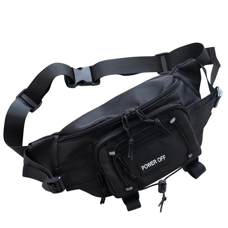Punk Hip Hop Tactical Techwear Chest Bag Unisex Waterproof Crossbody