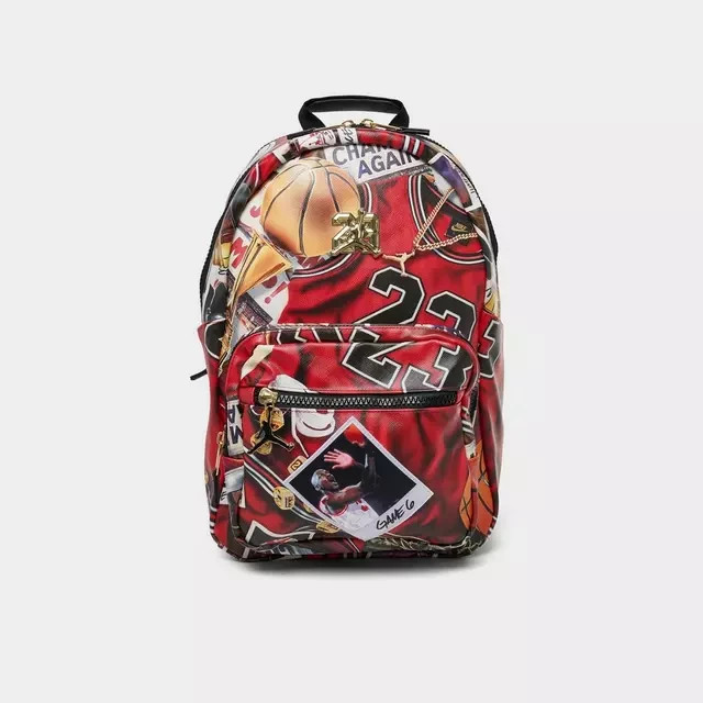 Jordan Jam Borough Backpack🔥New Black School Bookbag Travel Bag MA9220-K90