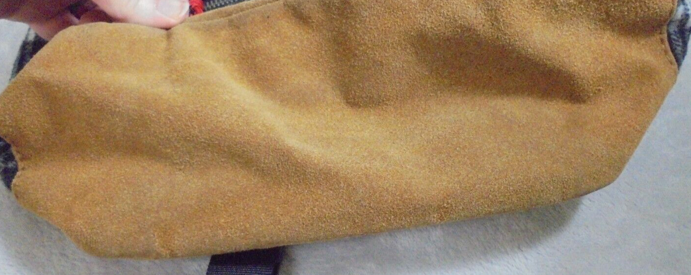 Faux Wool Leather Suede Backpack Bookbag Bag Back To School Work
