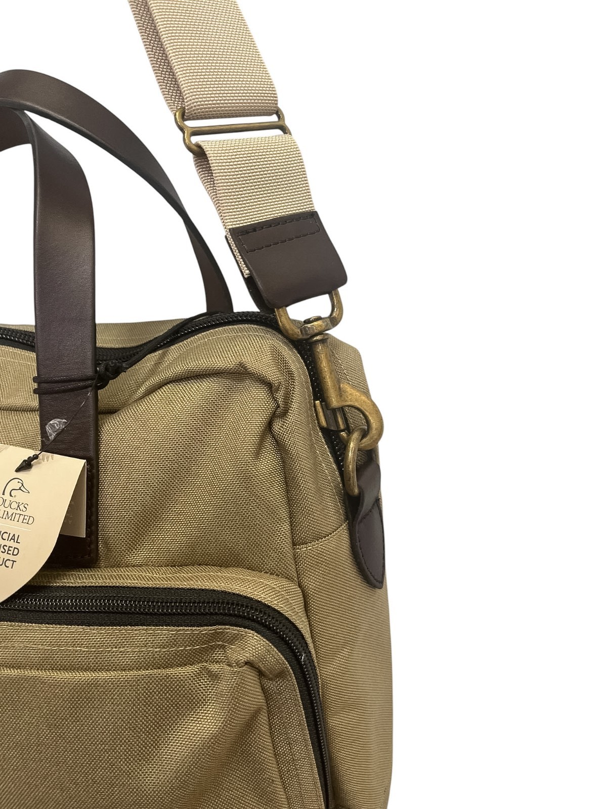 Filson Dryden Briefcase Ducks Unlimited Dry Grass Retired Color Brand New W/Tags