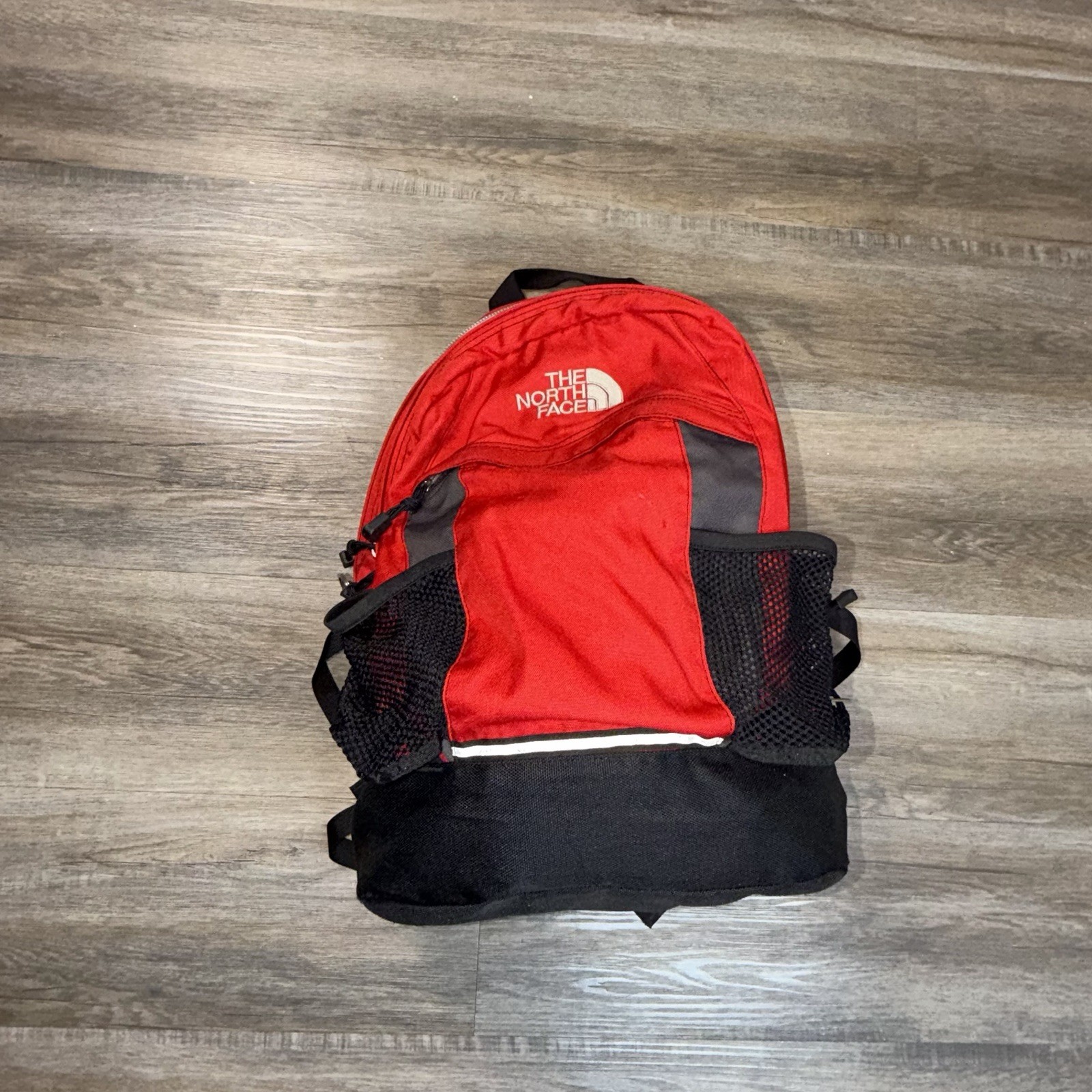 The North Face Yavapai Backpack Peppermint Red White Color-Way Black Bottom
