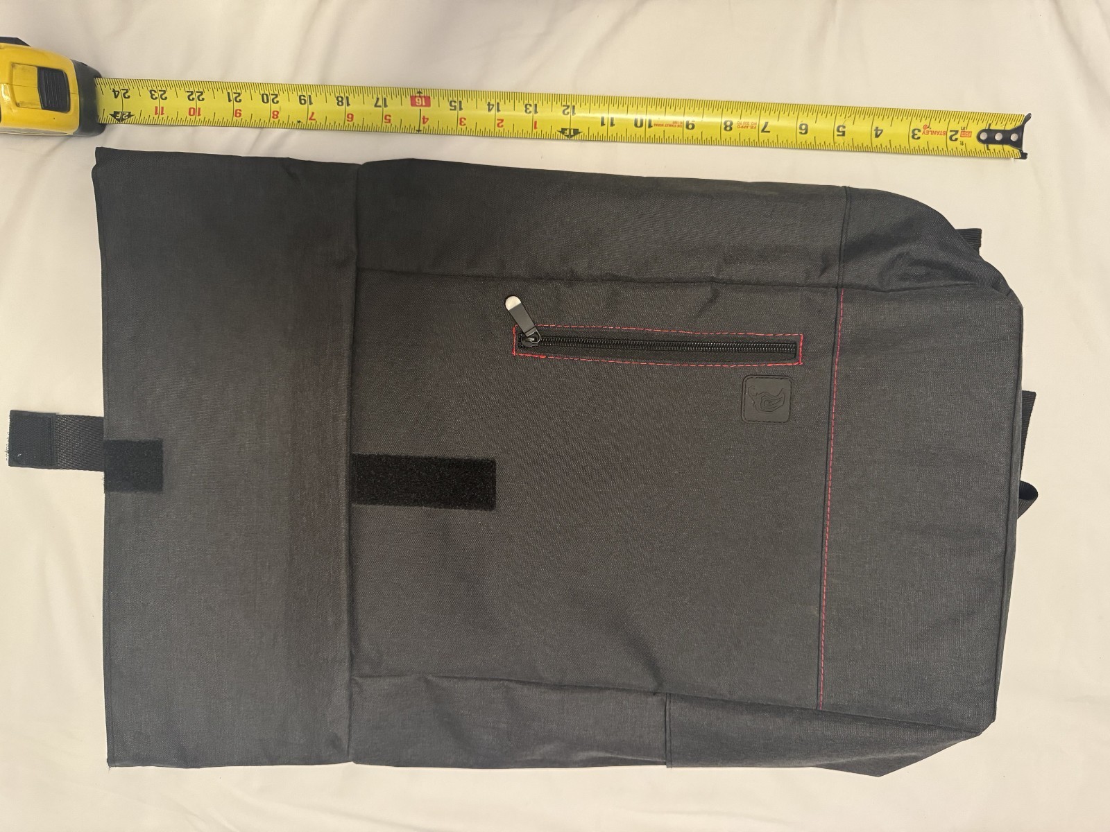 Chipotle Rolltop Backpack Laptop Sleeve Zip Closure Inside Divider Padded Canvas