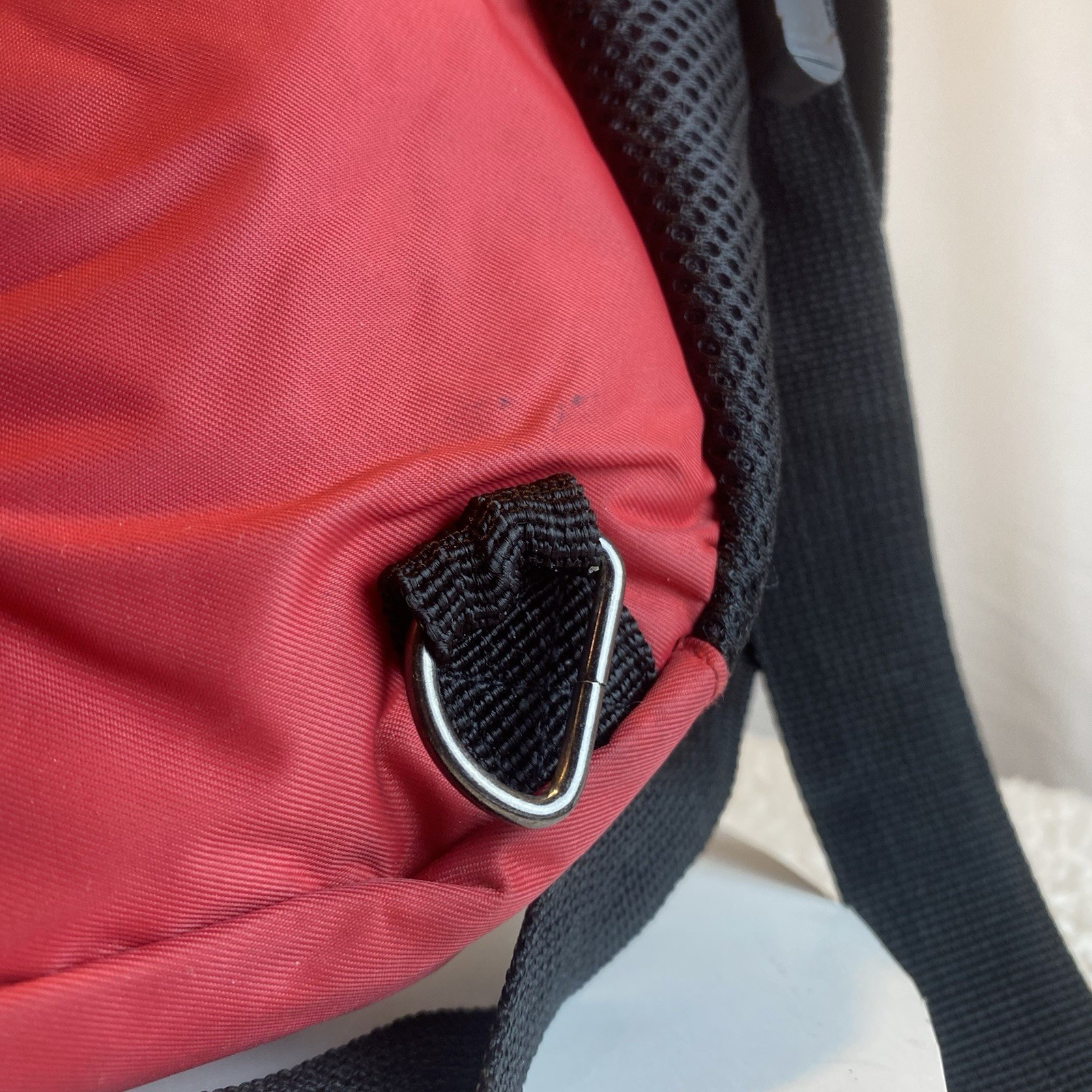 Vintage Universal Studios Sling Backpack Red Black Y2K Gorpcore Tech Bag Retro