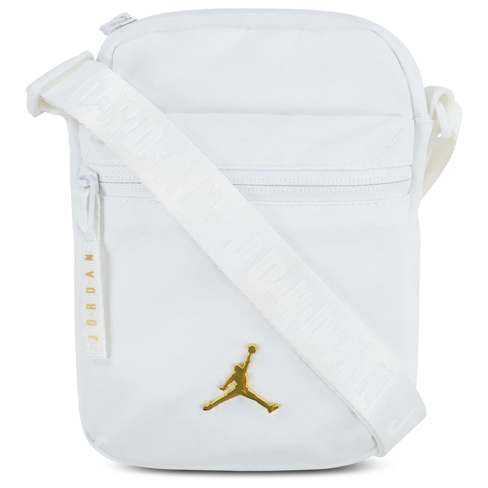 Nike Jordan Crossbody Festival Bag Jumpman 9A0631-WAF White Gold BRAND NEW