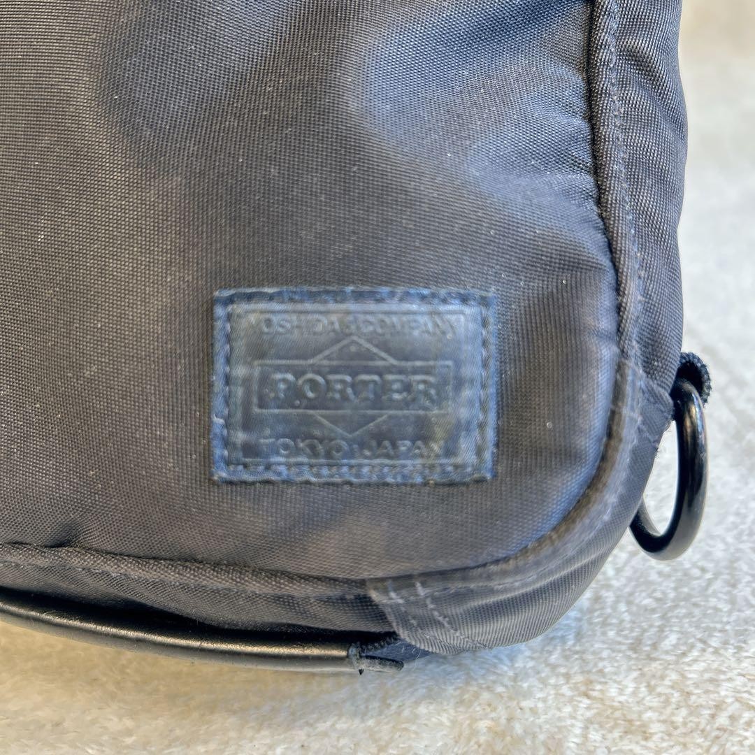 Authentic PORTER Yoshida Kaban Sling Shoulder Bag Black 30cm x 18cm x 6cm Slight