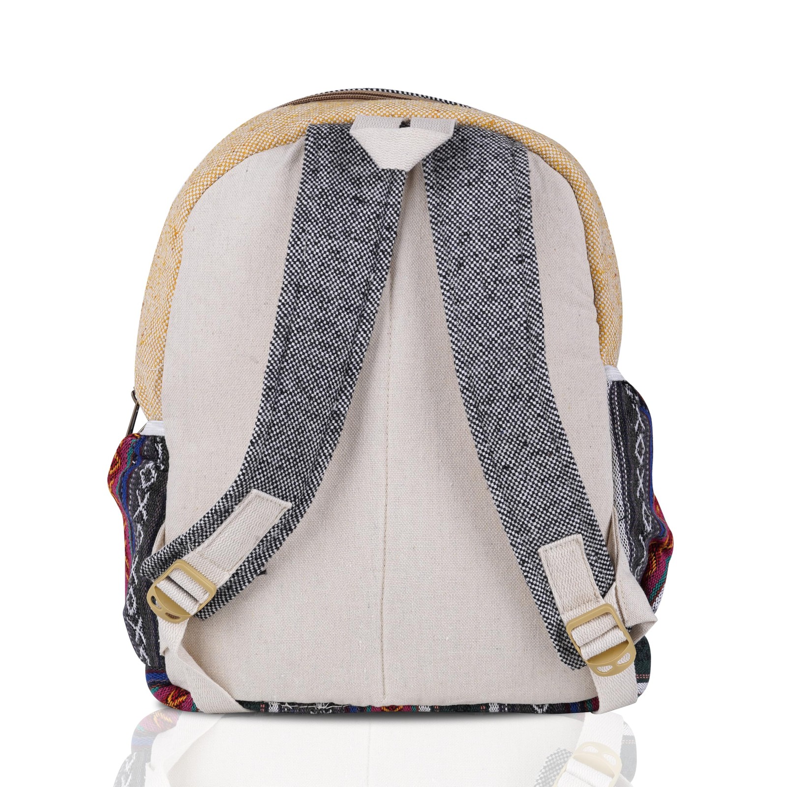 Hemp Backpack Lightweight Traveling Backpacks Cotton Stripe Daypack Handmade …