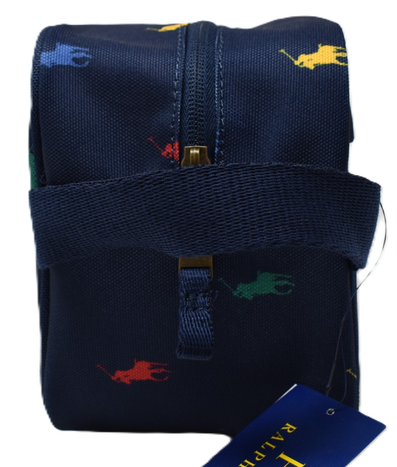Polo Ralph Boys Lauren Polo Pony Dopp Kit Newport Navy 9AR086-BCV New