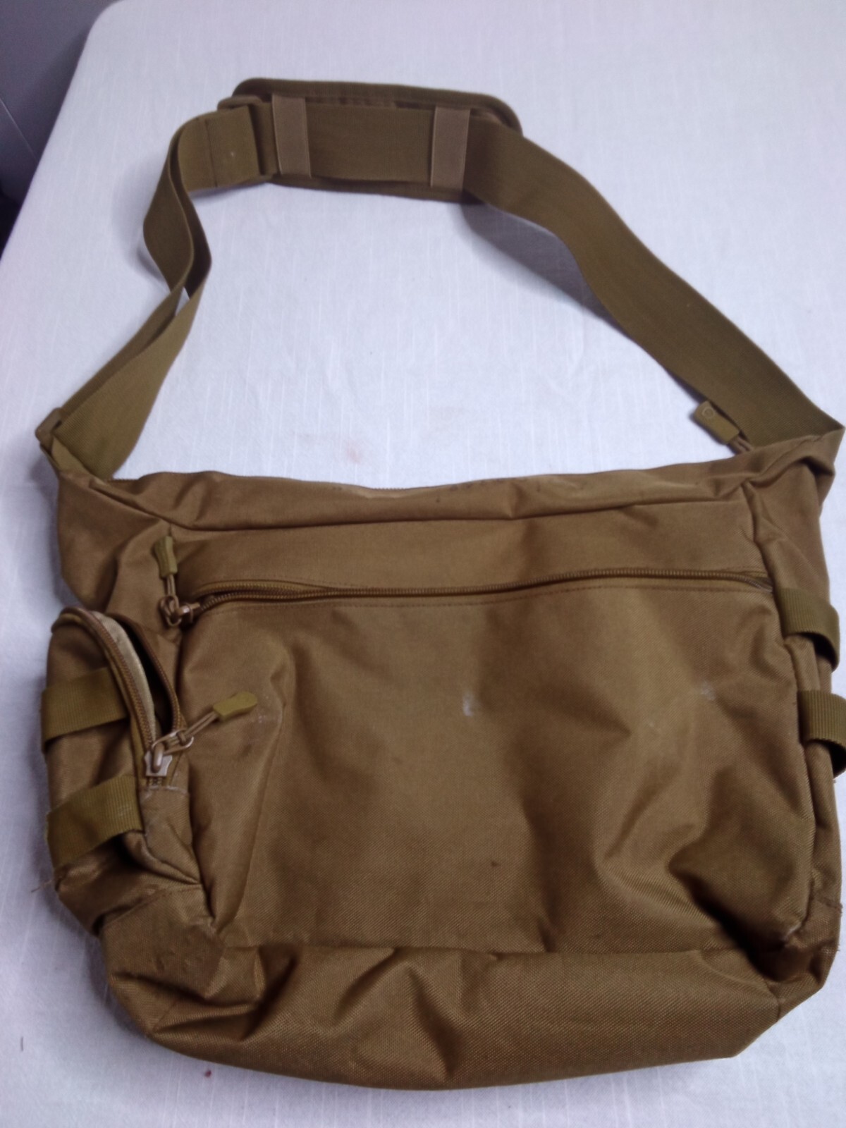 Protector Plus Tactical Military Green Canvas Tactical Shoulder Bag